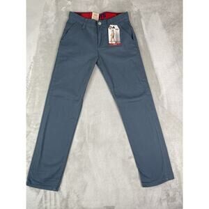 Levi’s 502 Regular Blue Taper Chino Pants Stretch Tapered Leg NWT Youth 12 Boys